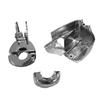Chrome Handlebar Control Cover Kit For  96-14 Softails 96-17 Dynas 96-03 Front Clutch Handle Bar Dress-Up