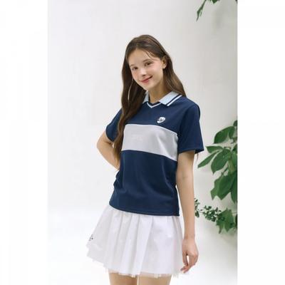 Navy Swag Ball Pique ShorT Sleeve T shirT Model