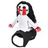 Halloween Dog Costume Funny Knight Sadako Ghost Outfit Knight Style Dog Cosplay Costume Sets Pet Clothing For Bulldog Dogs Coat