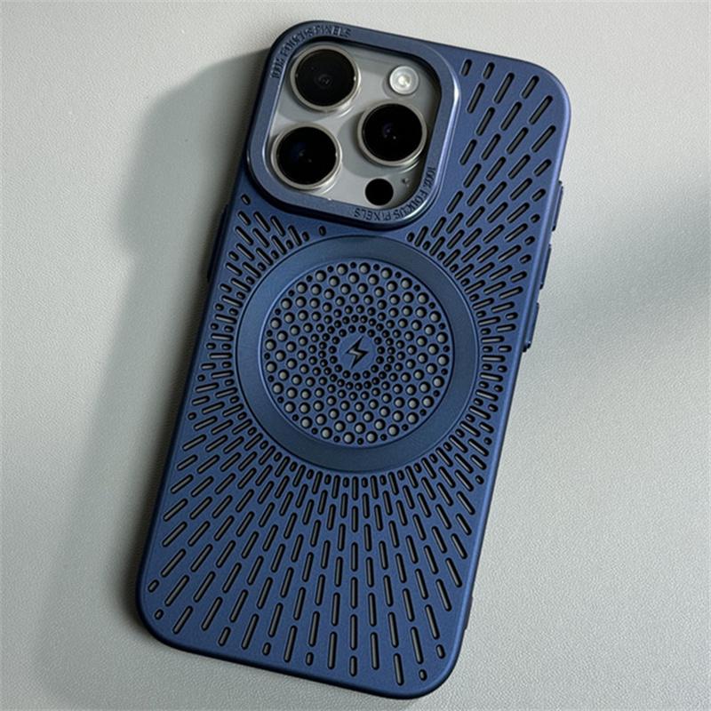 Pouzdro z tvrdého PC odvádějící teplo pro iPhone 16 13 12 Pro Max Magnetické pro Magsafe Funda Pouzdra na telefon pro iPhone 15 14 Pro Max Kryt