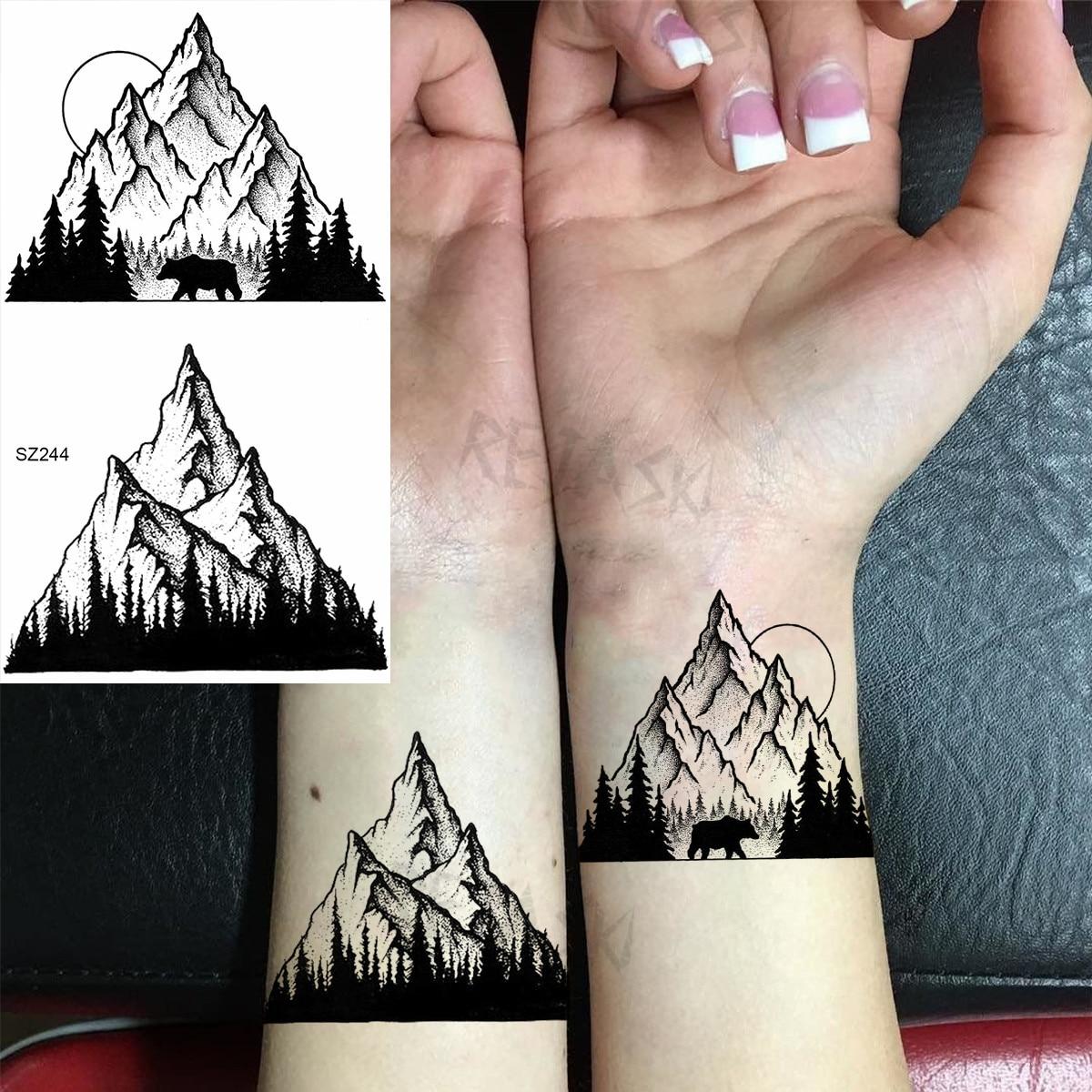 

Кольорові троянди Модні ноги Тимчасові татуювання для жінок Діти Кульбаба Тварини Реалістичне підроблене татуювання Боді-арт Декорація Татуювання Папір