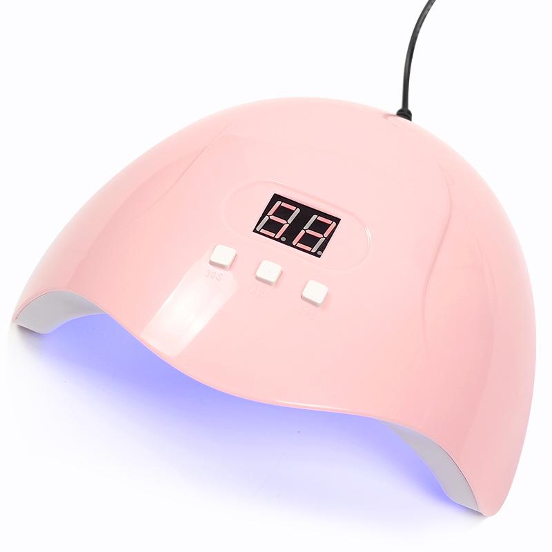 45W 15 LEDS UV Nail Polish Dryer Lamp Gel USB Acrylic Curing Light For Nail Machine Curing Lamp With Timer 30s/60s/99s Setting Women Gift