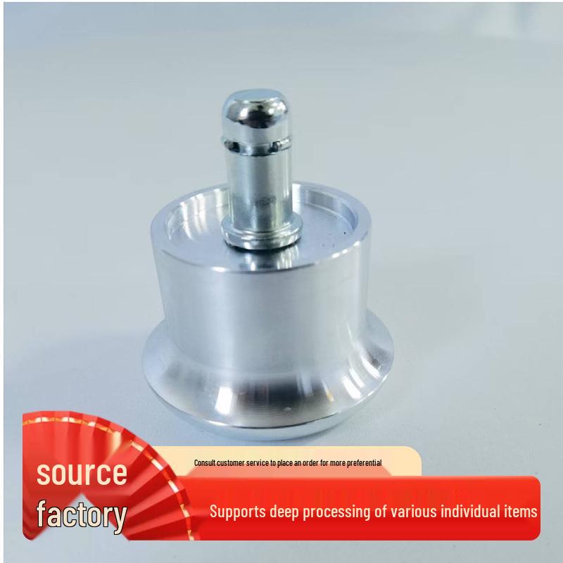 Aluminum Alloy Anti-static Swivel Chair Casters with Conductive Wheels and Solid Foot Cups