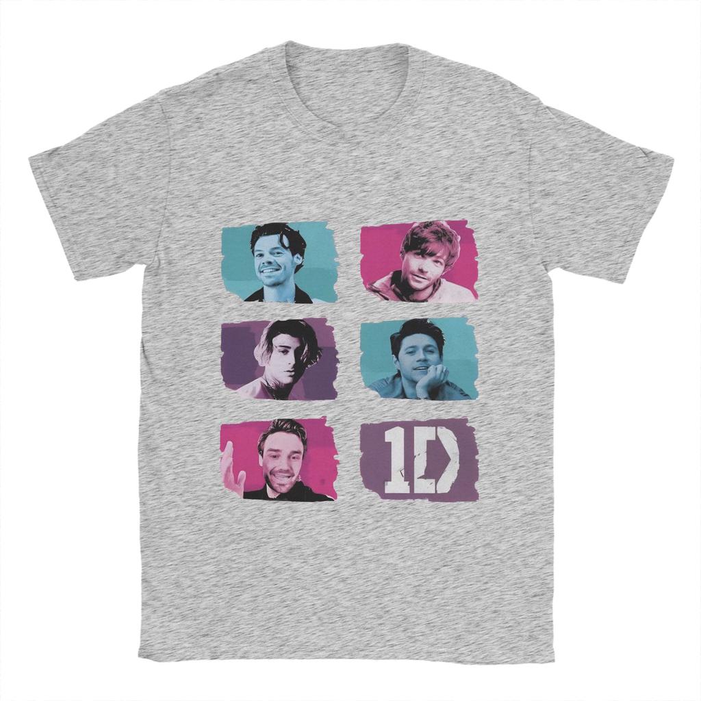 One Directions Cotton T Shirt For Men Women  Summer Streetwear T Shirts O Neck Novelty Tees Plus Size Loose Tops