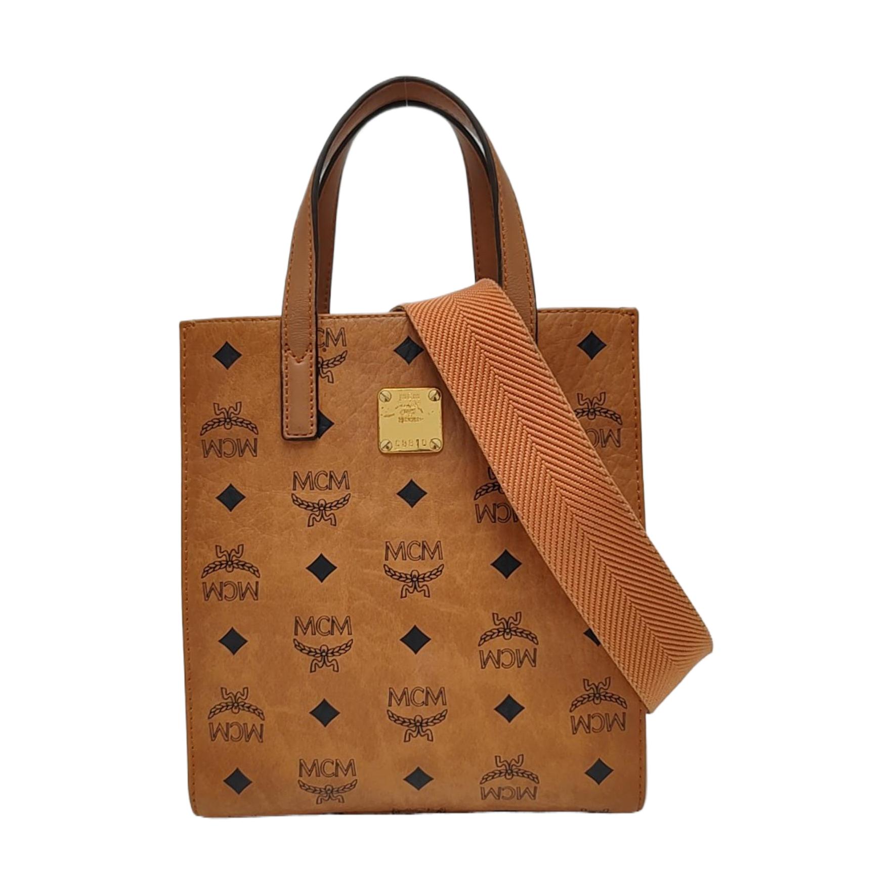 [Pre-Owned] Klassik Visetos Leather Trim Mini Tote Bag - Very Good #5HA8SH ONE SIZE