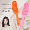 Hair Styling Scalp Massage Comb Curly Hair Long Hair Hollow Comb Colorful Air Cushion Comb  Unisex