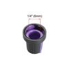 Uxcell 6mm Shaft Hall Knob for Speaker Effect Pedal Amplifier Potentiometer Knob 10 Pieces Purple