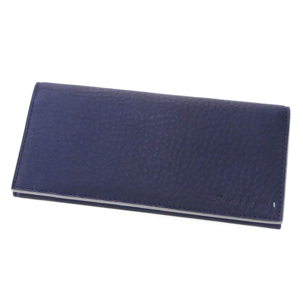 

Black Long Wallet with Coin Purse Genuine Leather Grip Navy [Dakota Label] Men s BL-620112-60 Темно-синій