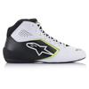 Alpinestars TECH-1 K ST V2 Kart Shoes, White/Blue/Yellow, 7.5 (Product Code: 2711521-215-7.5)
