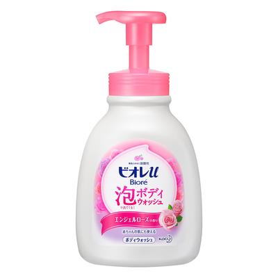 U Pieniący się Żel do Mycia Ciała z Pompką Zapach Róży 600ml     Nawilżający Żel pod Prysznic
