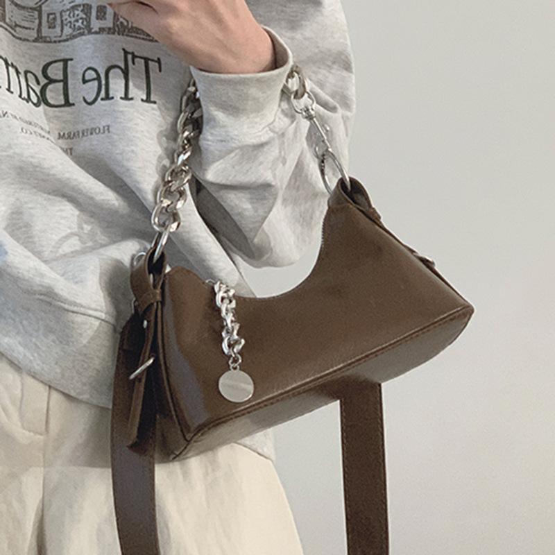 French Niche Premium Chain Bag Women's 2025 New Women's Small Square Bag Trendy One-shoulder Messenger Bag One Piece Delivery