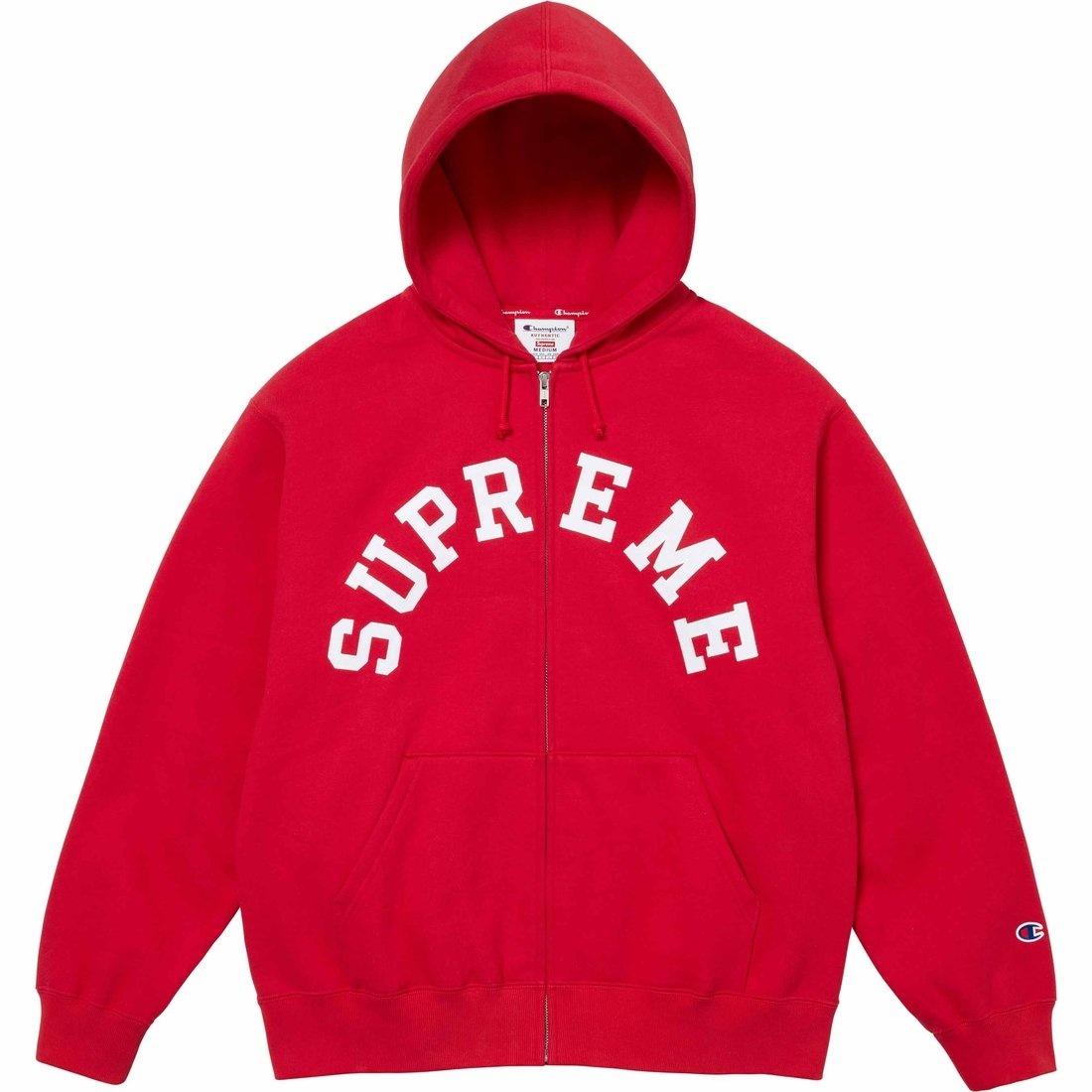 Supreme x Champion Zip Up Hooded