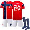 2026 No. 20 Nusa USA-Messico-Canada Coppa del Mondo Norvegia Maglia da Casa