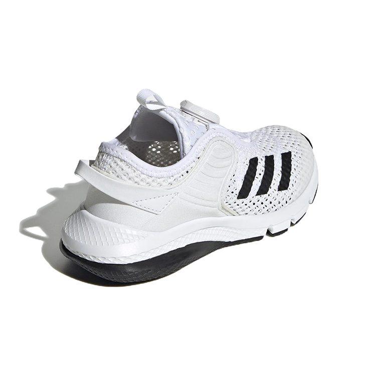 adidas Activefle Boa K Fabric Comfortable Abrasion Resistant Low Top Kids' Running Shoes White Kids' GZ3360
