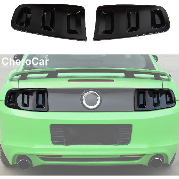 Translucent Headlight Fog Taillight Panel Cover Guard for Ford Mustang 2010-2014