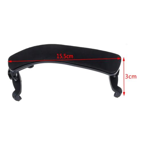 Violin Shoulder Rest, 1/4-1/8 Size, Fits In Violin Case, Adjustable Feet Height, Fractional Violin
