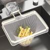 Suction Cup Sink Strainer: Disposable Net for Food Scraps, Vegetable Wash, and Dish Drainage
