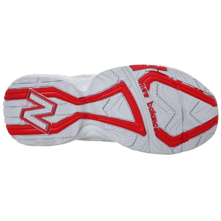 New Balance Nb 708 Retro Comfortable Fabric Synthetic Leather Low Top Casual Running Shoes Women Sneaker White Red WX708EC