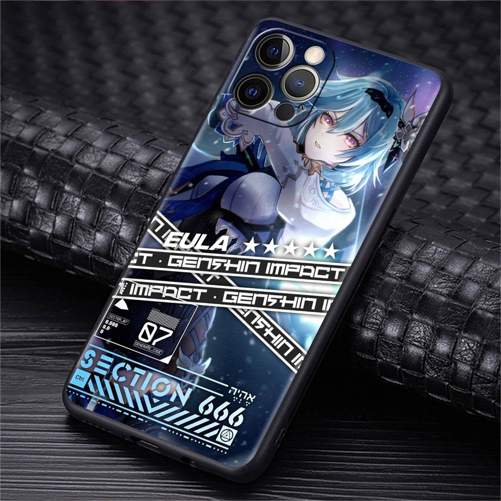 Genshin Impact Anime Case For Apple iPhone 14 13 Pro Max 12 7 8 6 6S Plus 11 Mini XR SE Soft Cover X XS Silicone Phone Funda