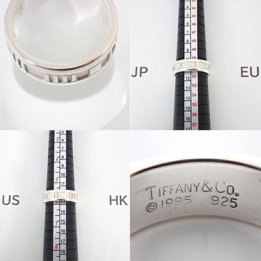 [Used] TIFFANY 925 Atlas Ring / Size 11 / J45-5