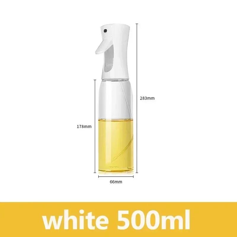 Kitchen Oil Spray Bottle Cooking Olive Oil Sprayer 200300500ML Pneumatic Spray Bottle Fitness Barbecue Spray Oil Dispenser
