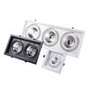 CHOBOND Square Grille Triple Head Downlight