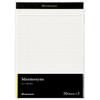 Maruman Nemosyne A5 Notebook 8mm Ruled Black Made In Japan 50 Sheets Pack
