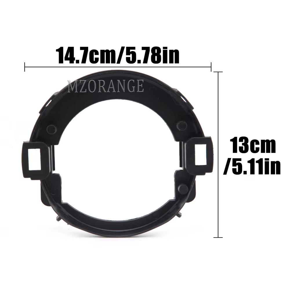 Fog Light Cover for Nissan Frontier 2010-2019 Fog Lamp Grill Protector Trim Front Headlight Cover Accessories 26150EA025