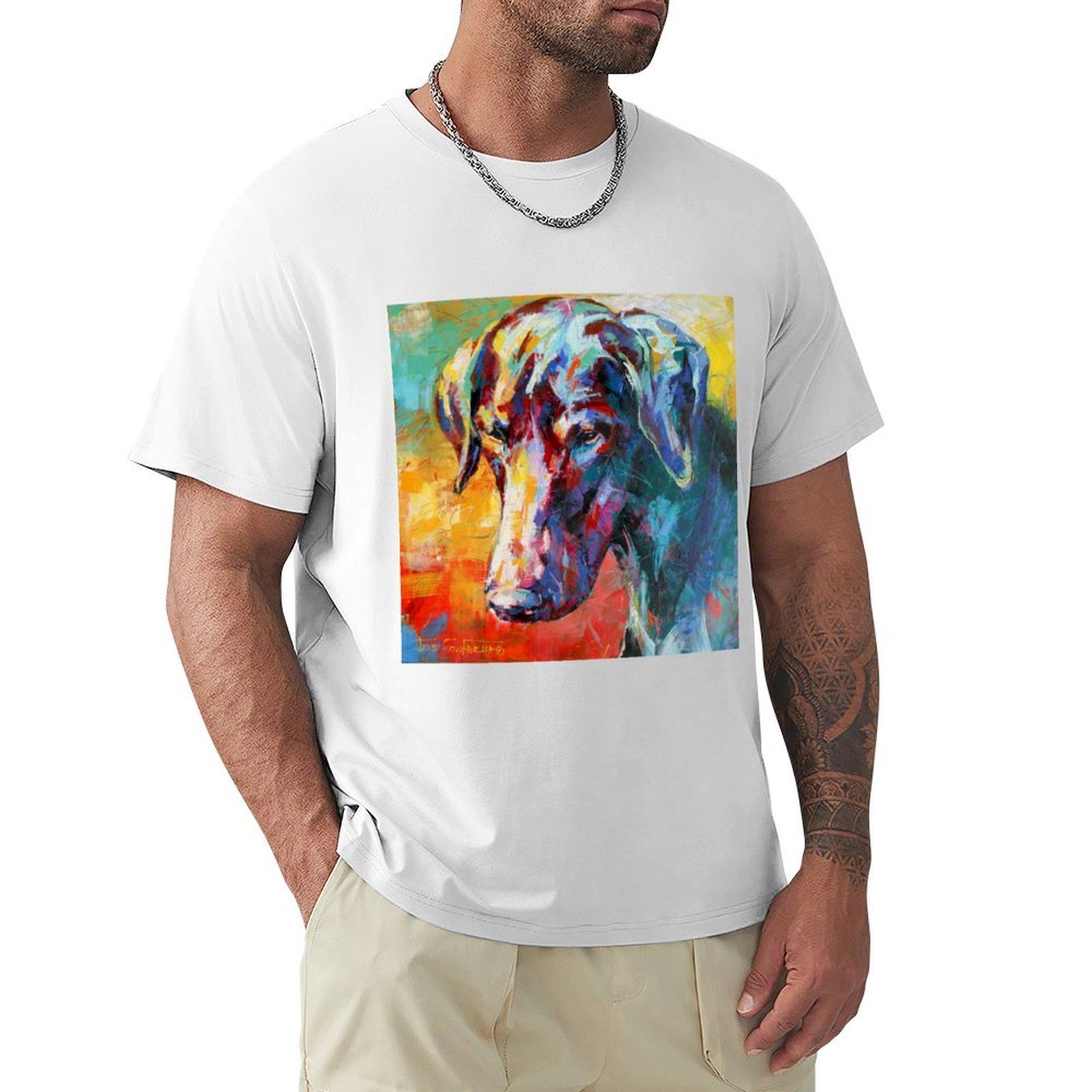 Doberunisex Tshirt Minimalist Graphic Tee Shirt S
