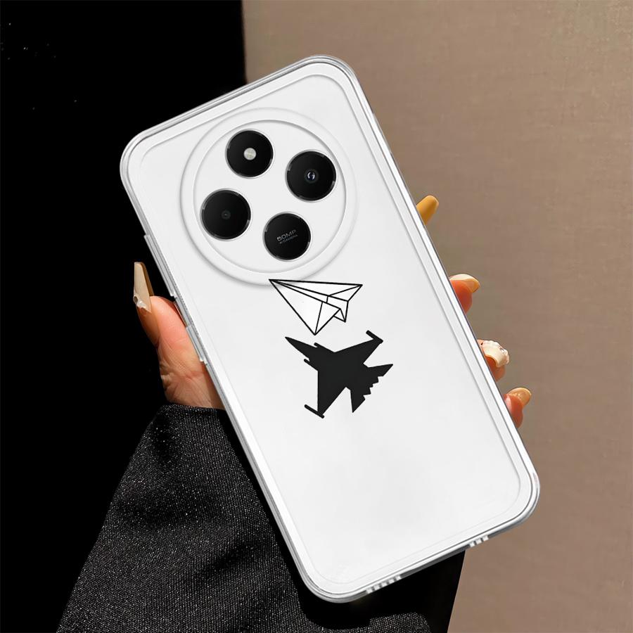 Airplane Art Soft Phone Cover Case for Xiaomi Poco X3 Pro X3 NFC