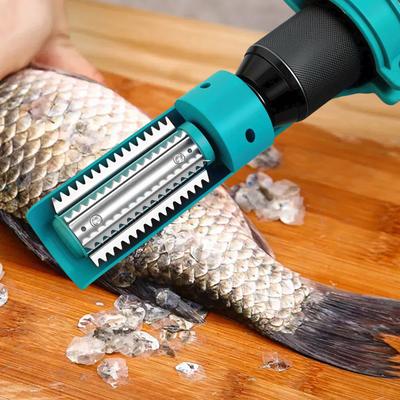 Electric Fish Scaler Automatic Fish Scaler Remover Fish Scale Cleaner Machine for Chef and Home Cooks Fish Cleaning Tools