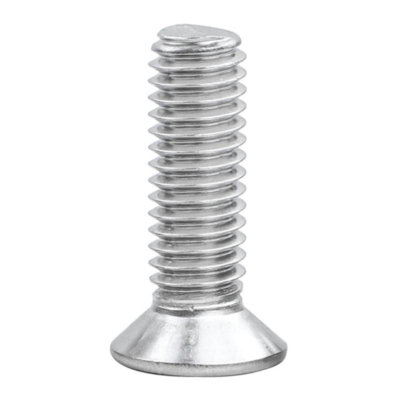 Set of 100 Versatile Stainless Steel Countersunk Screws Long lasting Flat Head Screws for Home & Industry & Outdoor Use