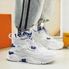 New Men's Fashion Casual High Top Sports Shoes Students Thick Sole Comfortable Sneakers Boys Male Classic Breathable Basketball Shoes