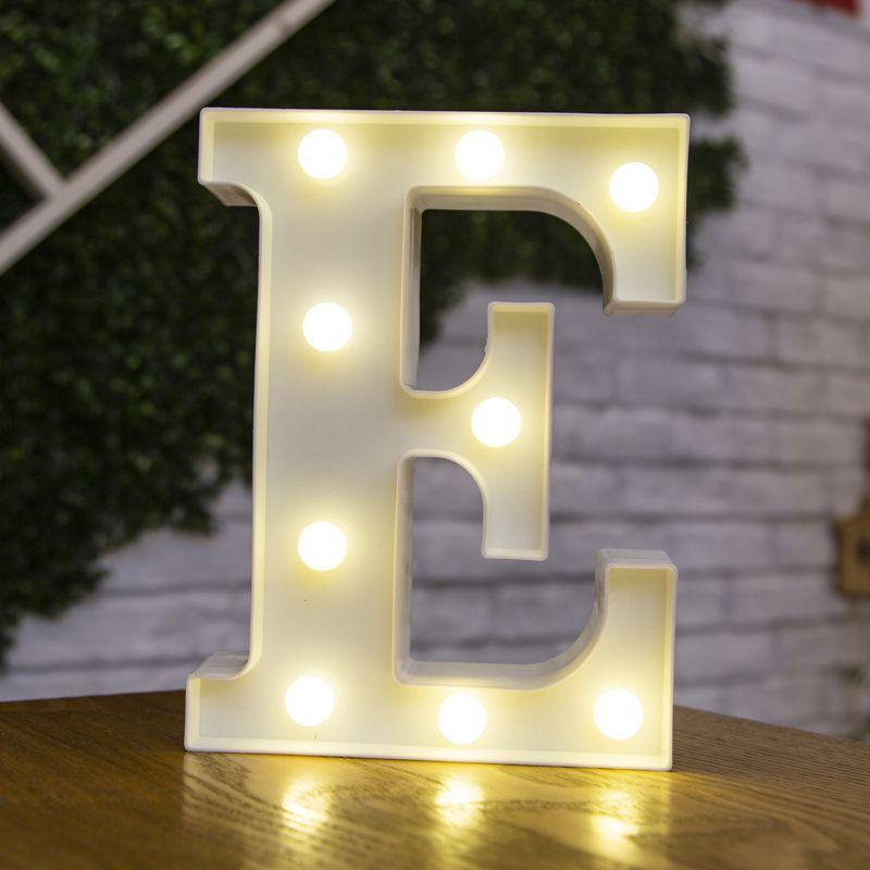 Large Led Light Emitting Alphanumeric Love Standing Sign Decoration For Party Themes And Indoor Decor
