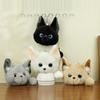 1Pc Children Mini Coin Bag Cartoon Cute Cat Coin Purse Keychain Pendant Creative Plush Animal Cat Storage Bag Birthday Gifts