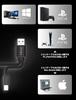 FIFINE USB Condenser Microphone, PC Microphone, PlayStation Microphone, Unidirectional, with Earphone Output, USB-AC Splitter Cable, Pop Filter,