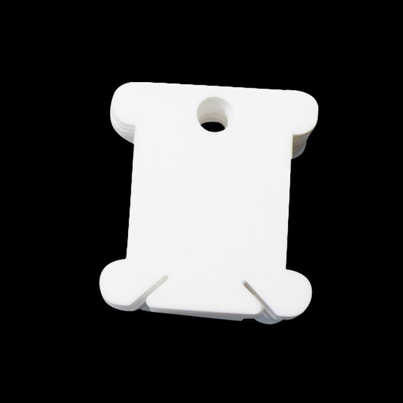 20Pcs Plastic Thread Bobbins for Cross Stitch Embroidery Floss & Craft Storage