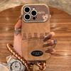 Autumn and Winter Brown Bear Suede for Apple 16 Mobile Phone Case Iphone15 14 Protective Cover 13 12 Lanyard