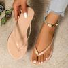Fashion Women Slippers Trend Solid Color Couple Slippers Women Summer Beach Shoes Outdoor Flip Flops Beach Leisure Sandals Slides Women
