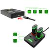 Rechargeable Battery Pack 2x2600mAh Rechargeable Batteries Controller Charger Station Compatible For Xbox Series S/X Xbox One Game Controllers