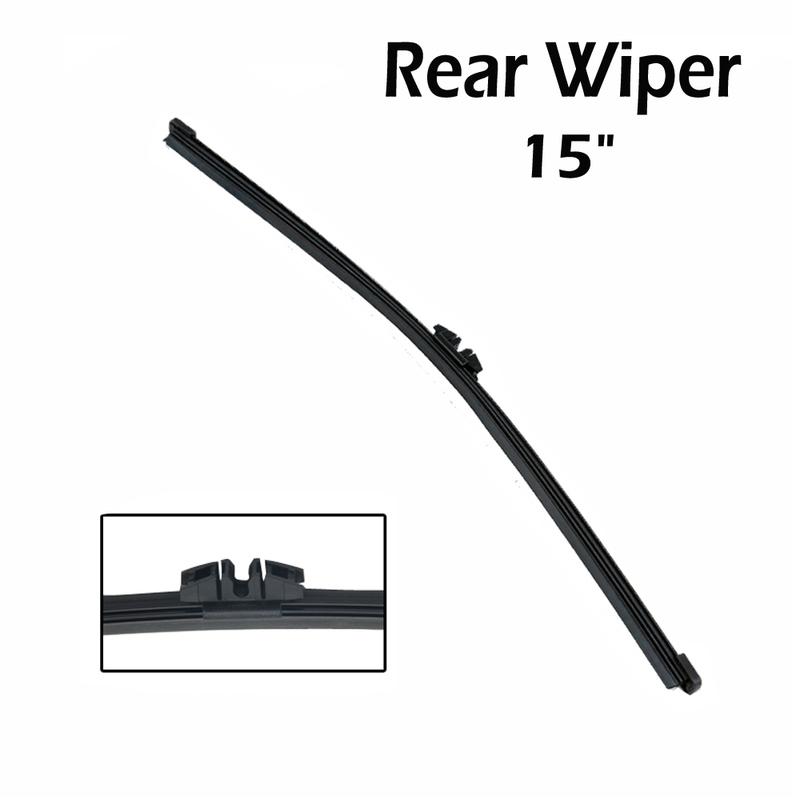 Wiper Front Rear Wiper Blades Set For BMW X5 E70 2006 - 2011 2007 Windshield Windscreen Front Rear Window 24"+20"+15"