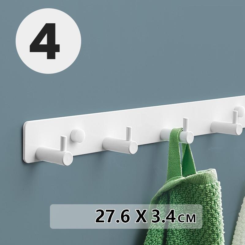 Aluminum Alloy Wall Hooks, Available in Adhesive and Drill-Free Installation Options