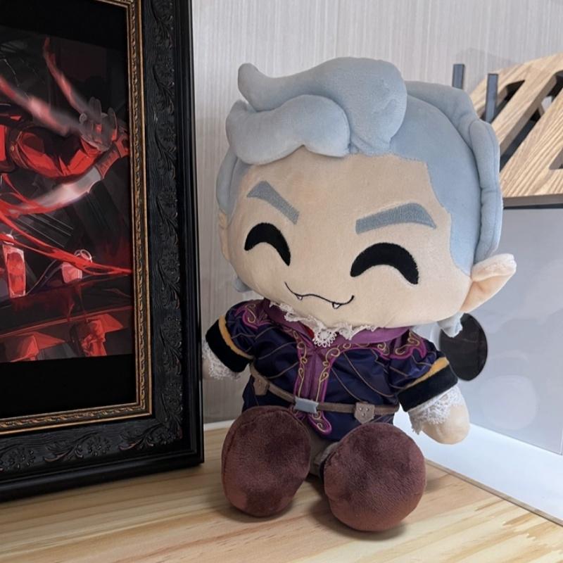Astarion Plush Doll Baldur S Gate 3 Game Peripheral Valentine Red Rose Soft Stuffed Toy For Game Fans Collection Home Decor