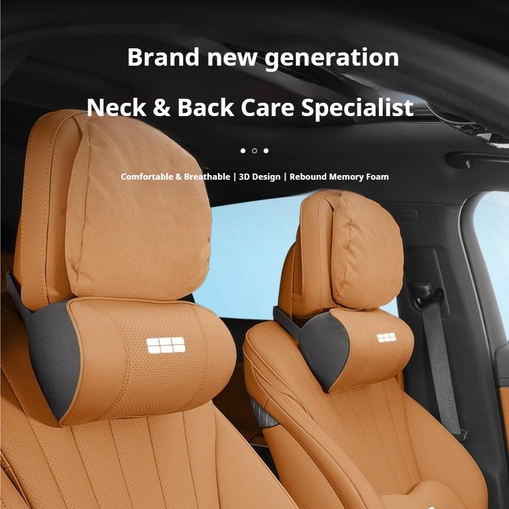 For Geely EX5 Starray EM-i Galaxy M9 Headrest Lumbar Support Pillow Neck Rest Seat Comfort Set
