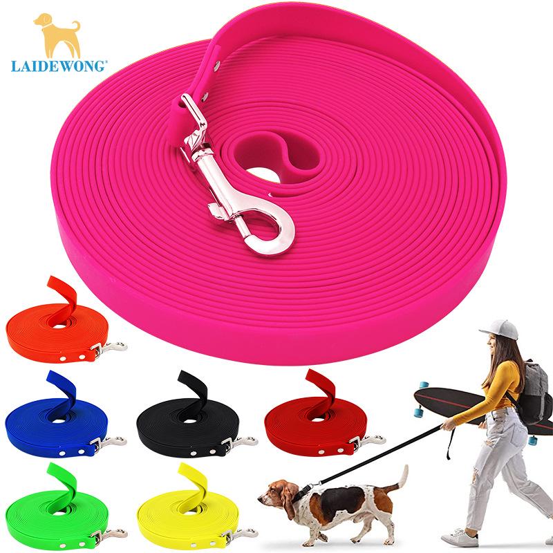 PVC Waterproof Dog Leash - Long, Stain-Resistant, and Available Now 1.5cm x 1.8m