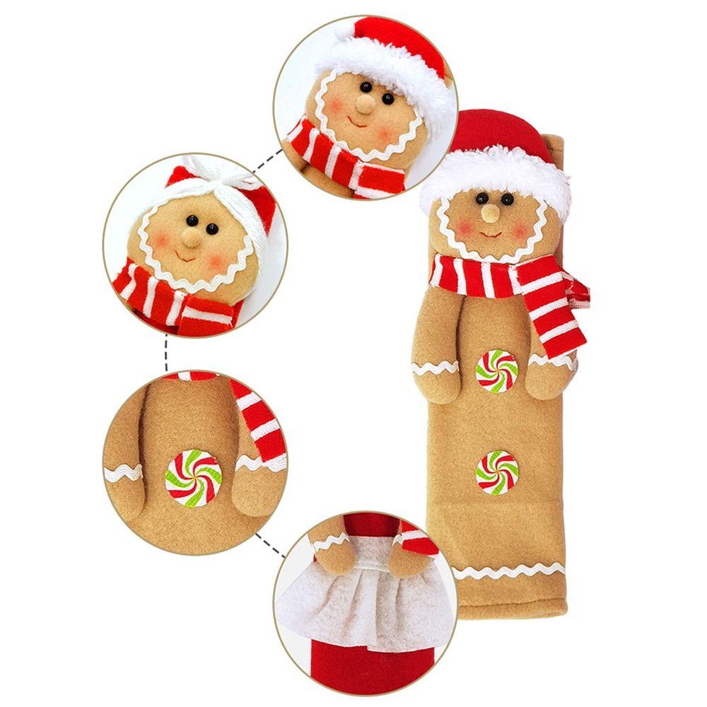 Gloves Refrigerator Door Handle Cover Warmer Car Safety Belt Covers  Winter