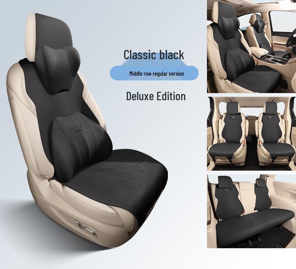 2024 Toyota Sienna Luxury 2.5L Hybrid AWD Suede Seat Cover for 7-Seater