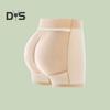 Women Underpants Hollow Mesh Patchwork Tummy Control High Waist Butt-lifted Lift Plump Curves Fake Butt Padded Butt Enhancer Sponge Hip Pad