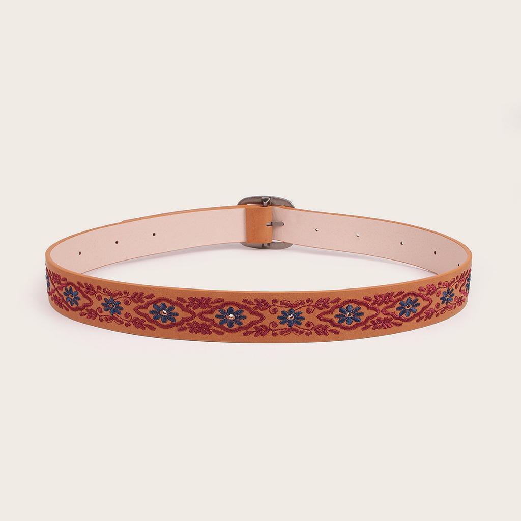 Bohemian Retro Belt Ethnic Style Belt Bohemian Belt Embroidered Women's Belt Belt