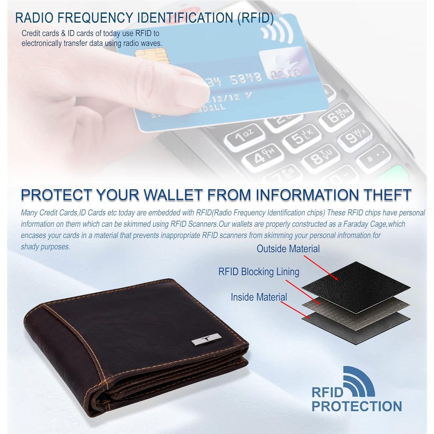 Мужской кожаный кошелек Oliver Vintage коричневого цвета — фото 3